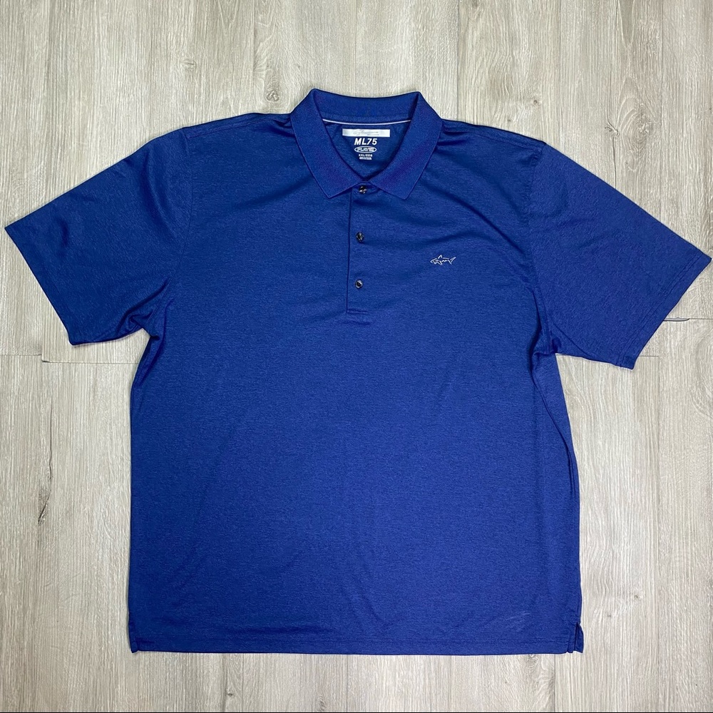Greg Norman Collection Blue Polo Shirt